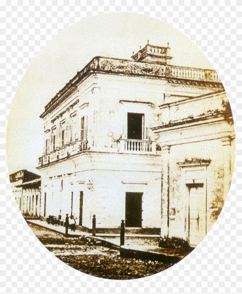 Building In Asuncion Where Caxias Stayed - House Clipart