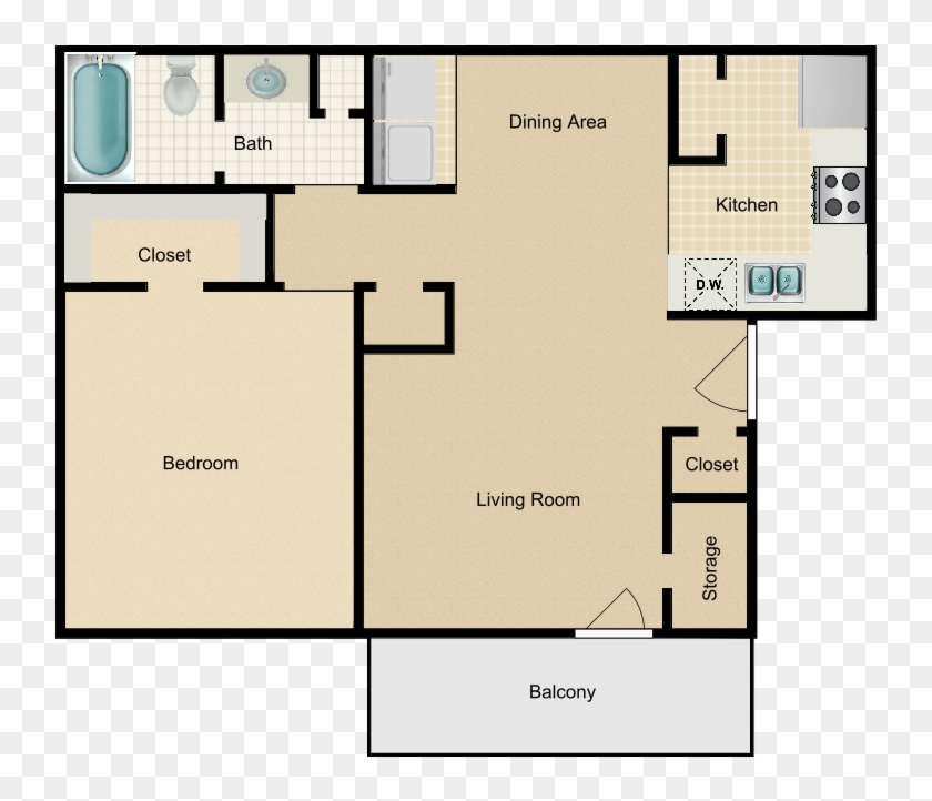 Graphic Download Sleepy Hollow - Floor Plan Clipart