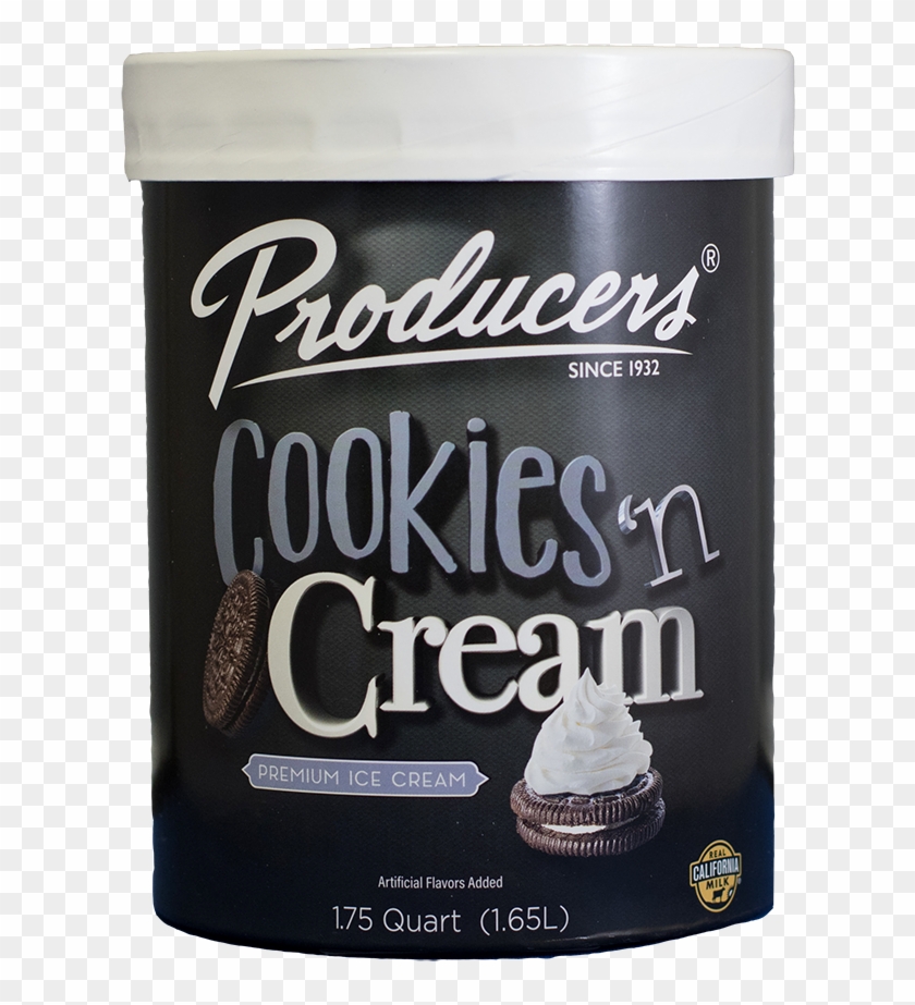 Cookies 'n Cream Ice Cream - Buttercream Clipart #2508901