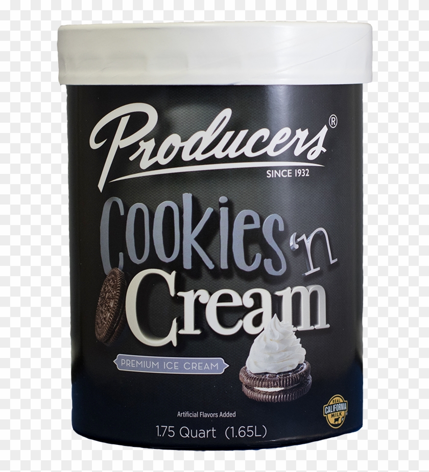 Cookies 'n Cream Ice Cream - Buttercream Clipart