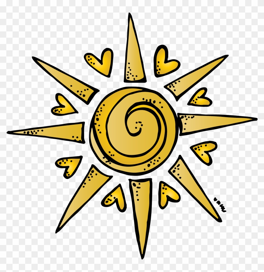 Box Of Sunshine - Transparent Sun Clipart Black And White - Png Download