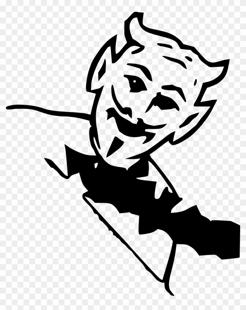 Dsk Keeps On Threatening & Emotionally Manipulating - Tattoo Transparent Satan Clipart