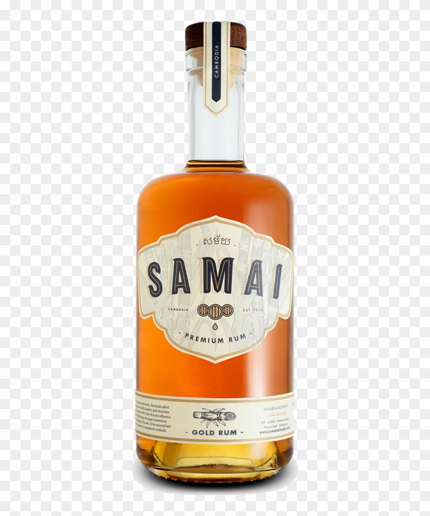 Samai Gold Rum - Samai Khmer Product Clipart #2509727