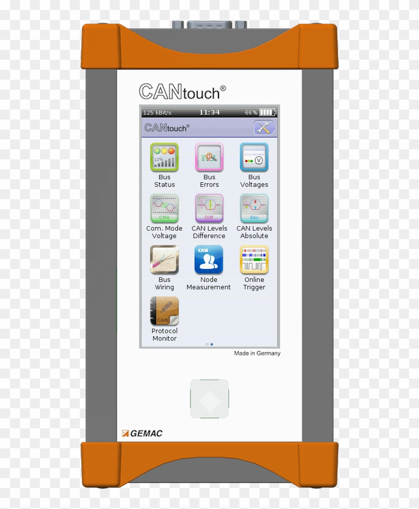 Can Bus Tester Mobile Cantouch Gemac - Can Bus Clipart #2509895