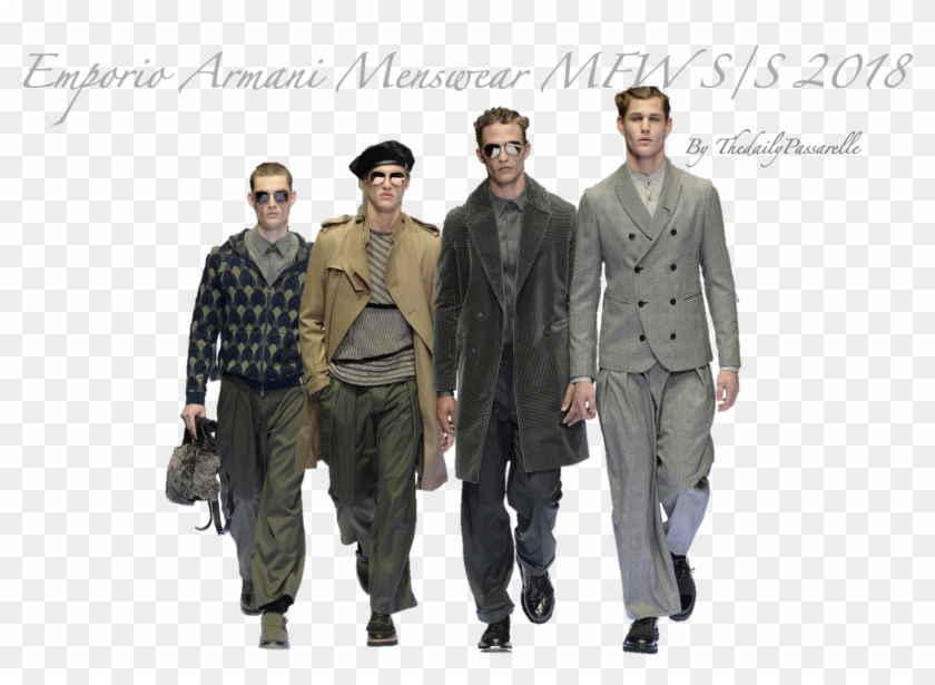 Emporio Armani Menswear Milan Fashion Week Spring/summer - Etiquettes Confiture Clipart