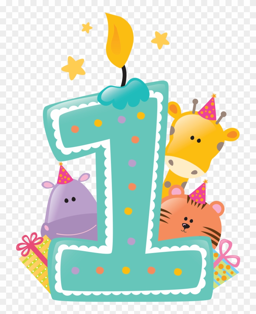 Happy First Birthday Png Svg Free Stock - Happy First Week Birthday Clipart