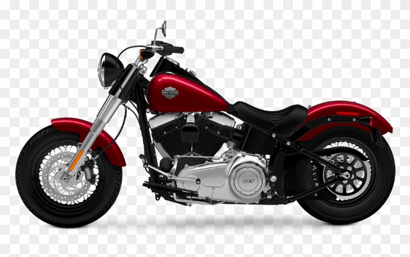 Harley Davidson Softail Slim Deluxe Clipart