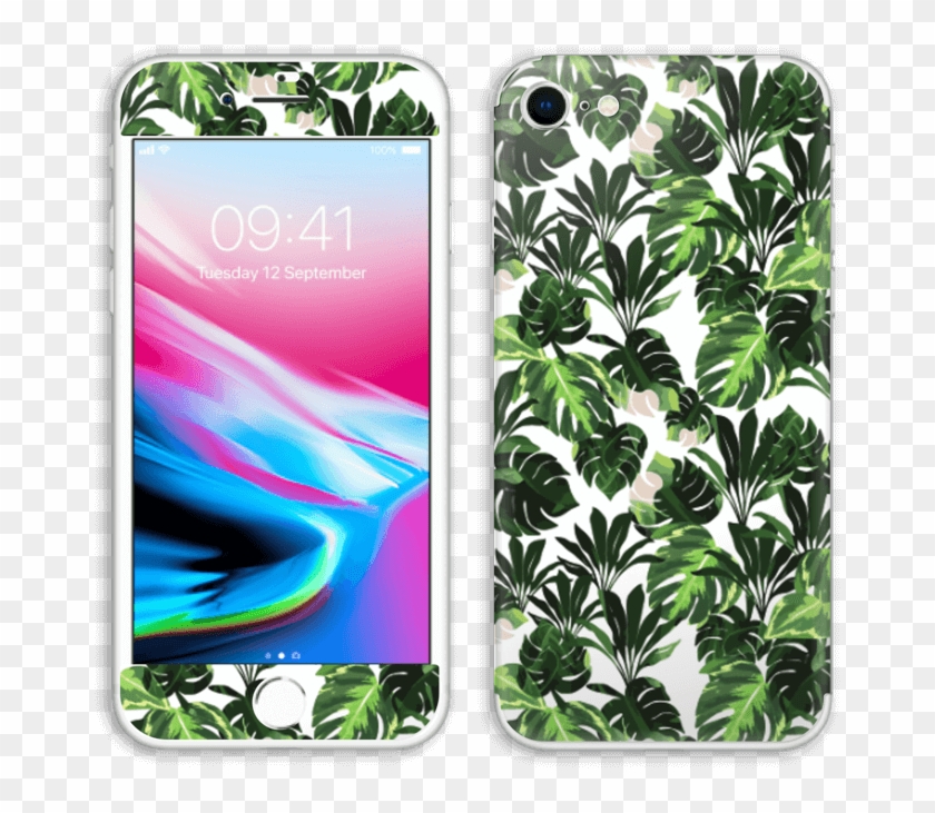 Green Leaves Skin Iphone - Amazon Celular Clipart #2510798