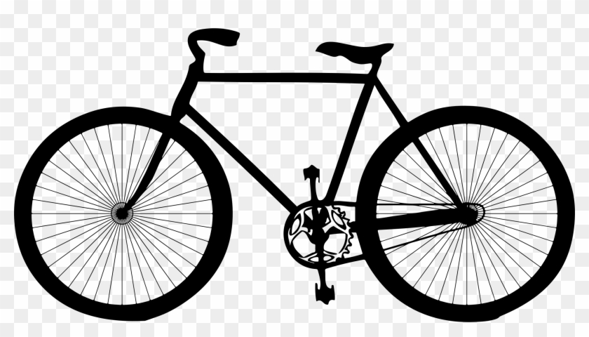 Png Free Collection Of Cycle Clipart Images High - Bicycle Png Black And White Transparent Png #2511611