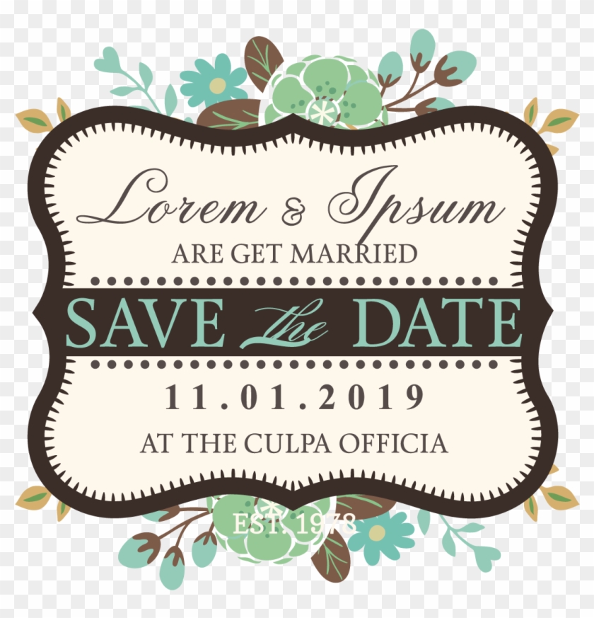 Svg Freeuse Stock Wedding Logo Vintage Hand Painted - Nails Logo Vintage Clipart