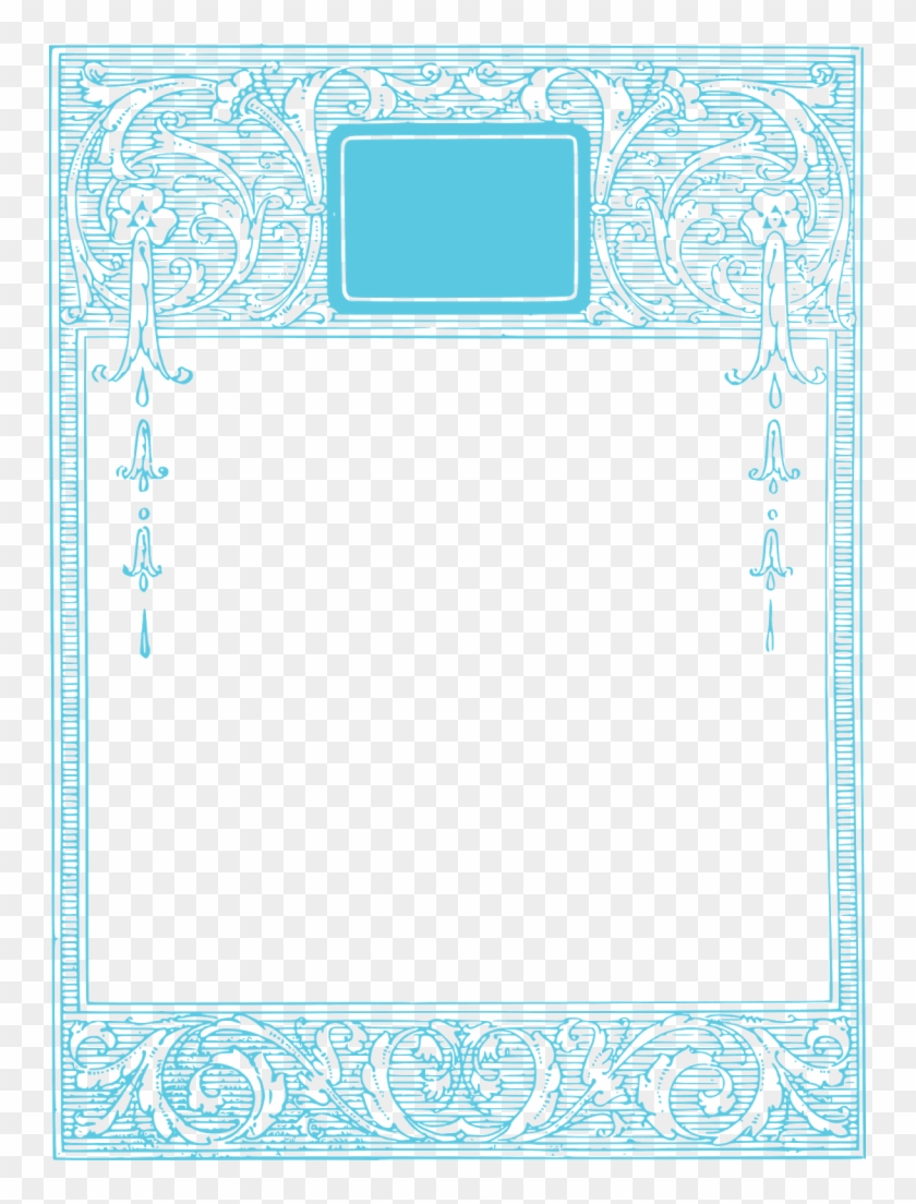 Vintage Borders, Borders, Frames, Ornaments, Free, - Clip Art - Png Download #2512947