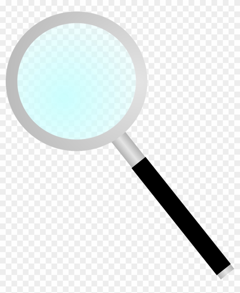 Magnifier Magnifying Glass Blue Png Image - Circle Clipart