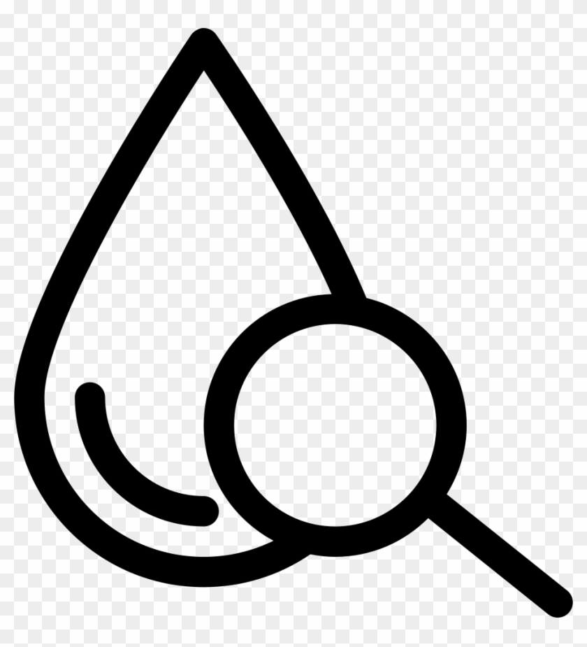 Blood Drop Comments - Blood Count Test Icon Clipart