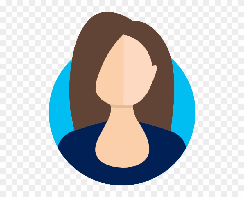 Female-avatar3 - Circle Clipart #2513209