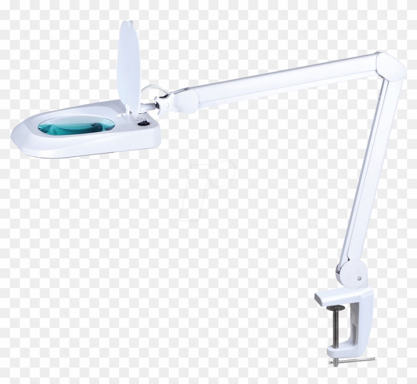 Premium Workshop Magnifying Glass Lamp, 90 Leds Frei - Silver Clipart