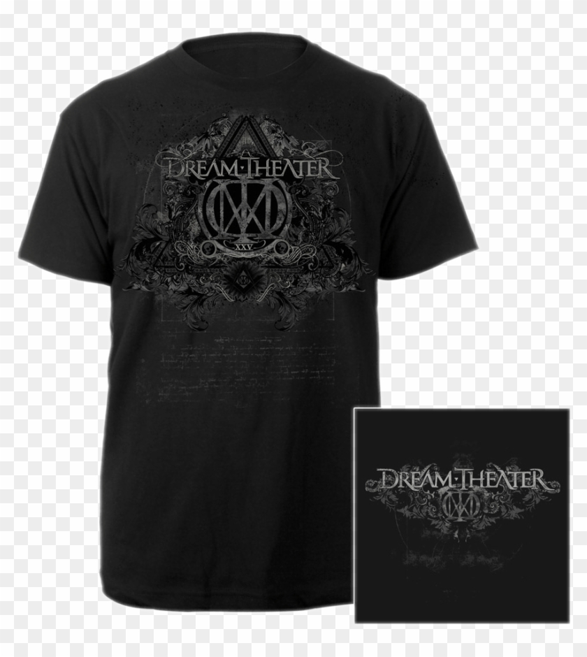 “xxv” Men's Tee - Dream Theater Distance Over Time T Shirt Clipart #2513672