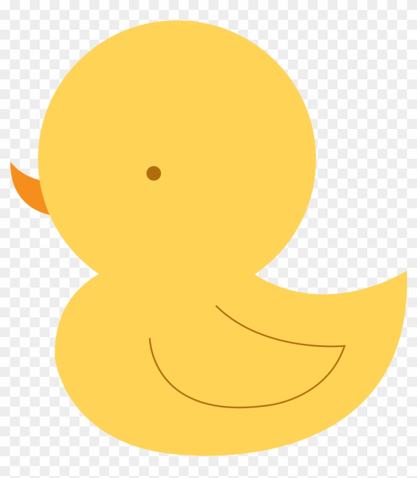 Clipart Baby Rubber Duck - Circle - Png Download