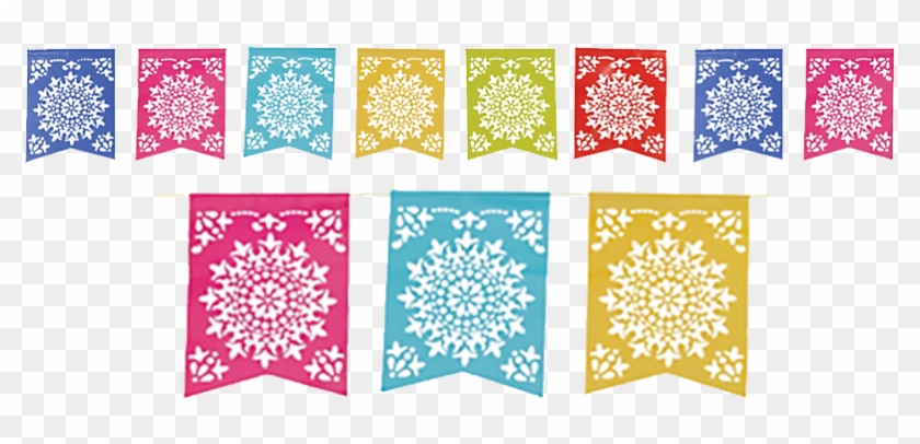 Pin Mexican Party Clip Art - Mexican Paper Flags Png Transparent Png
