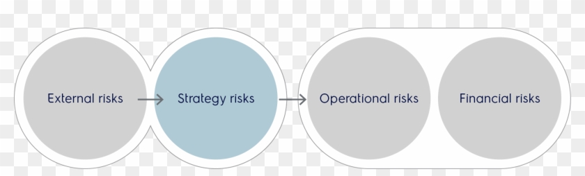 External Risks Strategy Risks Operational Risks Financial - Circle Clipart #2514375