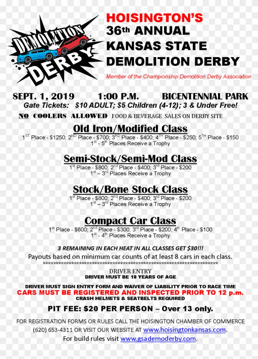 Derby Flyer - Amrap Workout Clipart #2515224