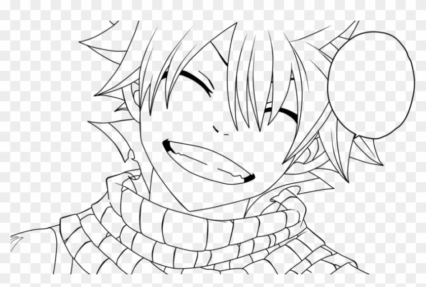 Fairy Tail Chapter - Natsu Fairy Tail Black And White Clipart