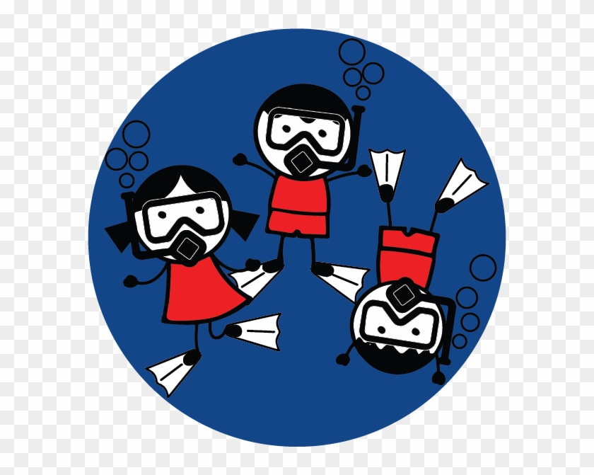 Our Dive Team - Cartoon Clipart