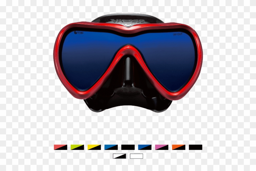 Gull Vader Amber Lens Mask From Japan - Diving Mask Clipart #2515753