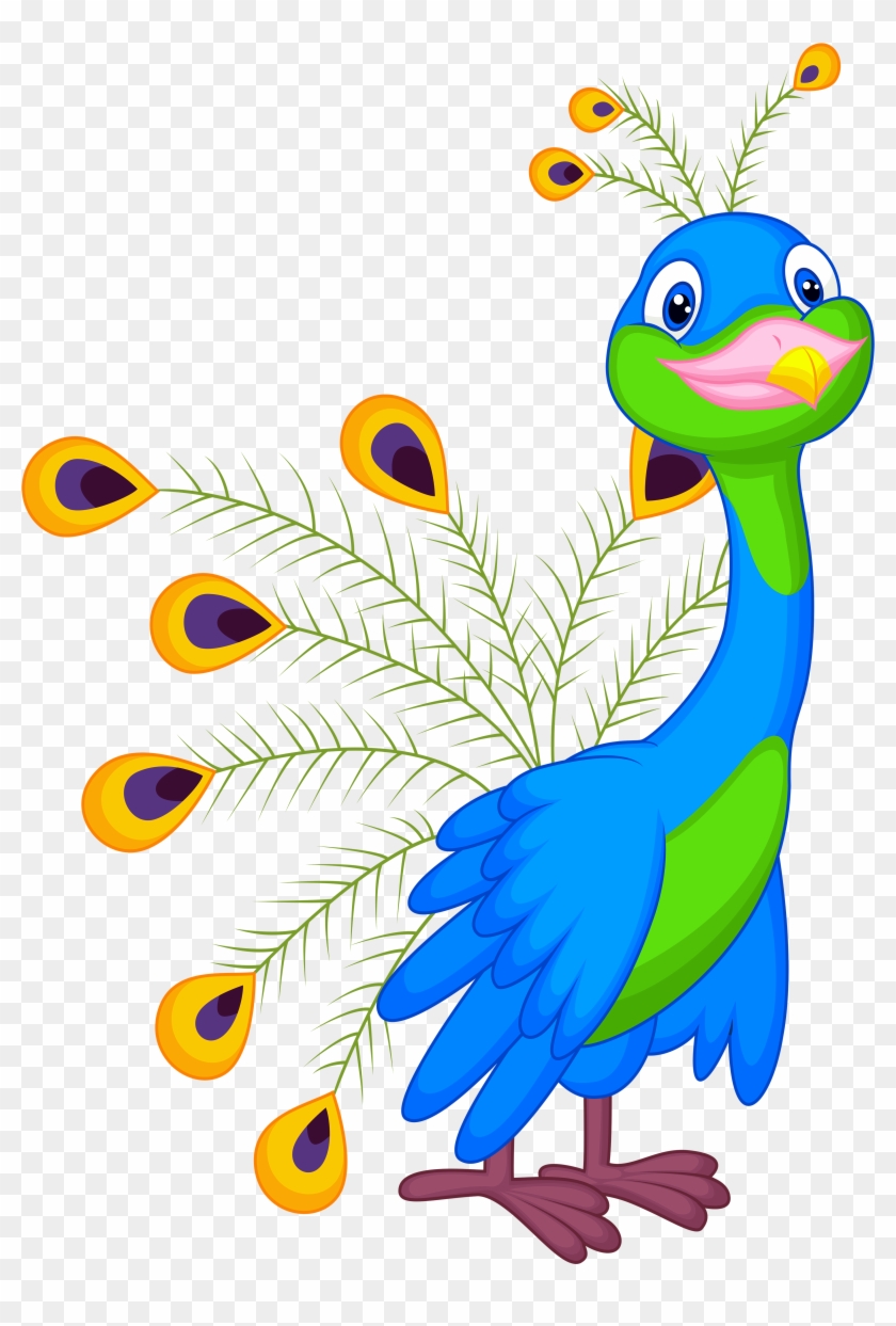 Ffa D Bcd E Orig Dibujos - Cute Clipart Peacock - Png Download #2516022