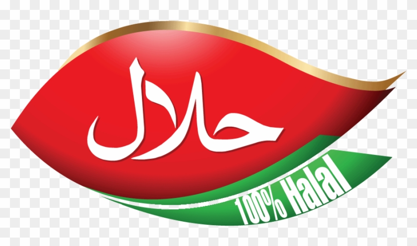 Fresh Live Chicken Whole - Logo 100 Halal Png Clipart