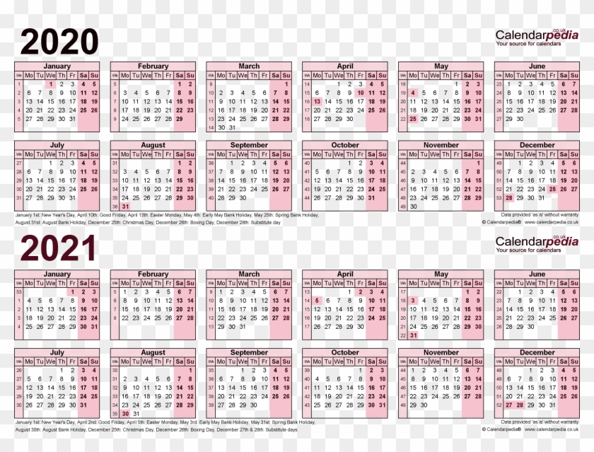 2020 Calendar Png Image Transparent Background - Biweekly Payroll Calendar 2018 Clipart #2516898