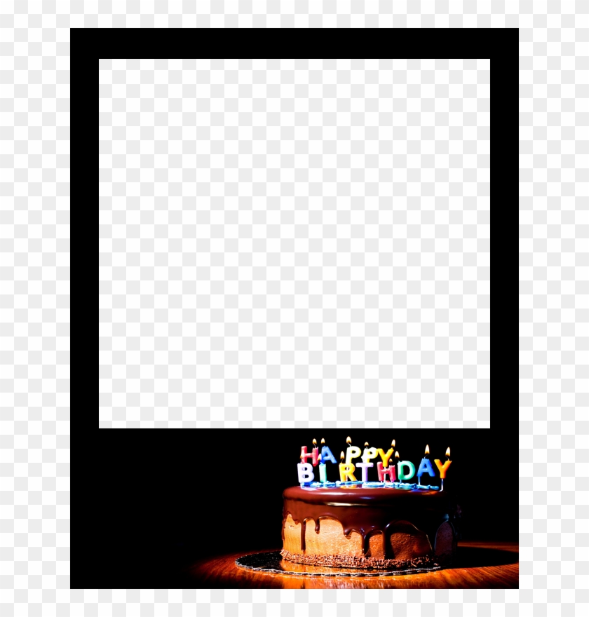 Happy Birthday Frame Png - Happy Birthday Moldura Png Clipart