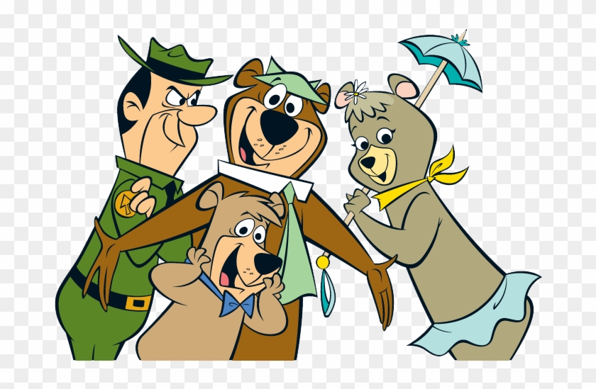 Grp 39 Gangwaistup Col - Yogi Bear Face Clipart