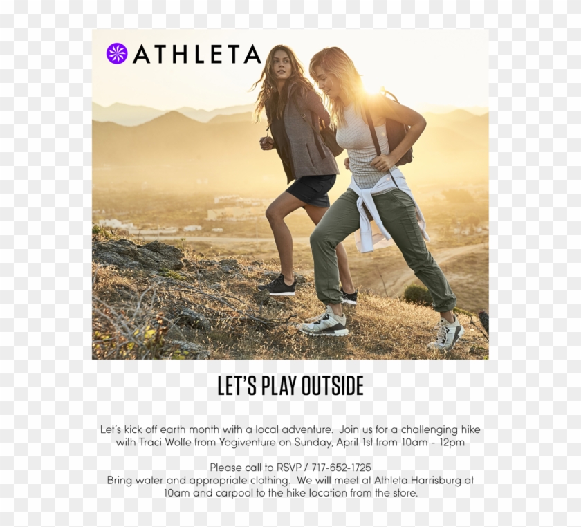 Let's Play Outside With Yogiventure And Athleta - Poster Clipart #2517163