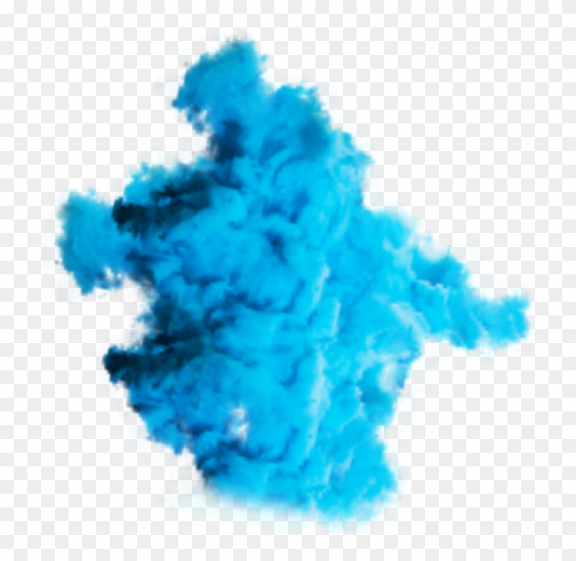 #color #colour #blue #bluecolor #smoke #cloud #clouds - Painting Clipart #2517193