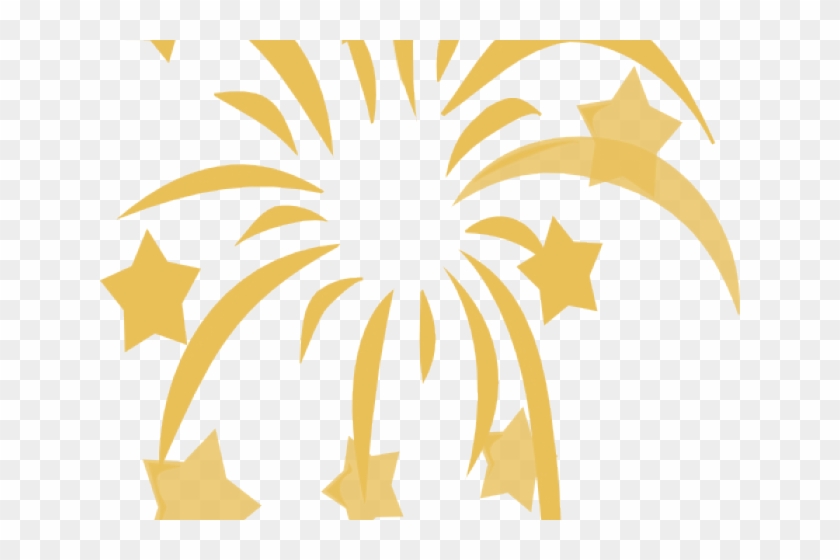 Fireworks Clipart Celebration - Fourth Of July Fireworks Icon - Png Download #2517328