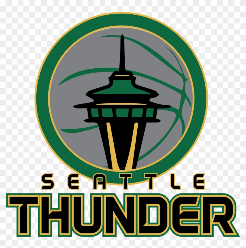 Seattle Thunder - Graphic Design Clipart #2517384