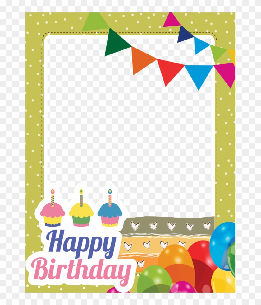 Birthday Photo Frame Collage , Png Download - Transparent Birthday Frame Png Clipart #2517425