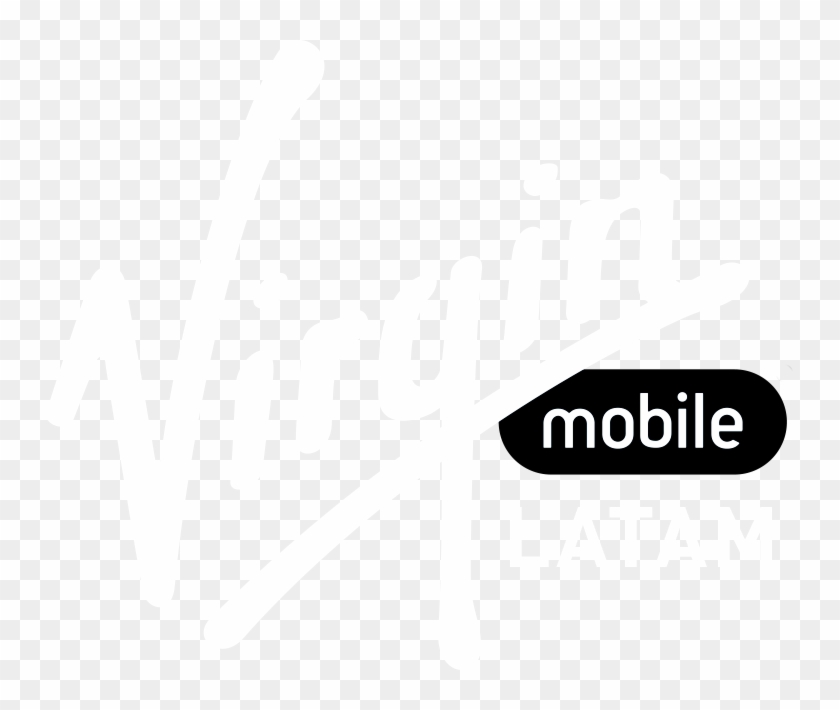 Virgin Mobile Logo Png - Virgin Mobile Logo White Clipart
