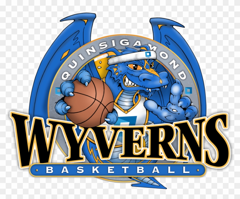 Basketball On Fire Pictures - Wyverns Basketball Logo Clipart