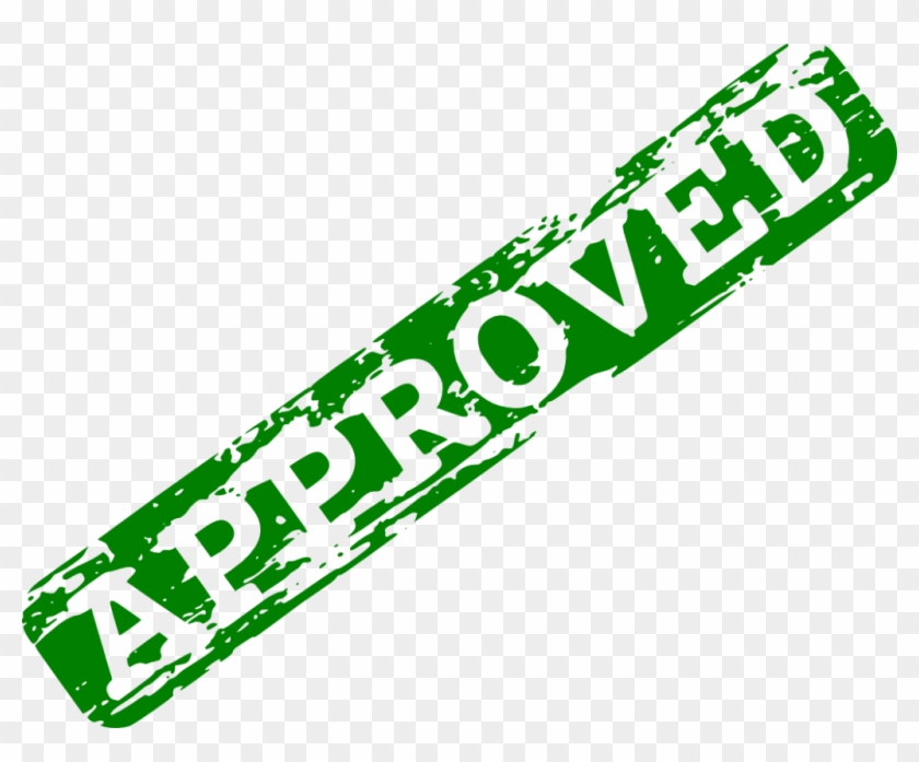 Green Approverd Stamp - Green Approved Stamp Png Clipart #2518513