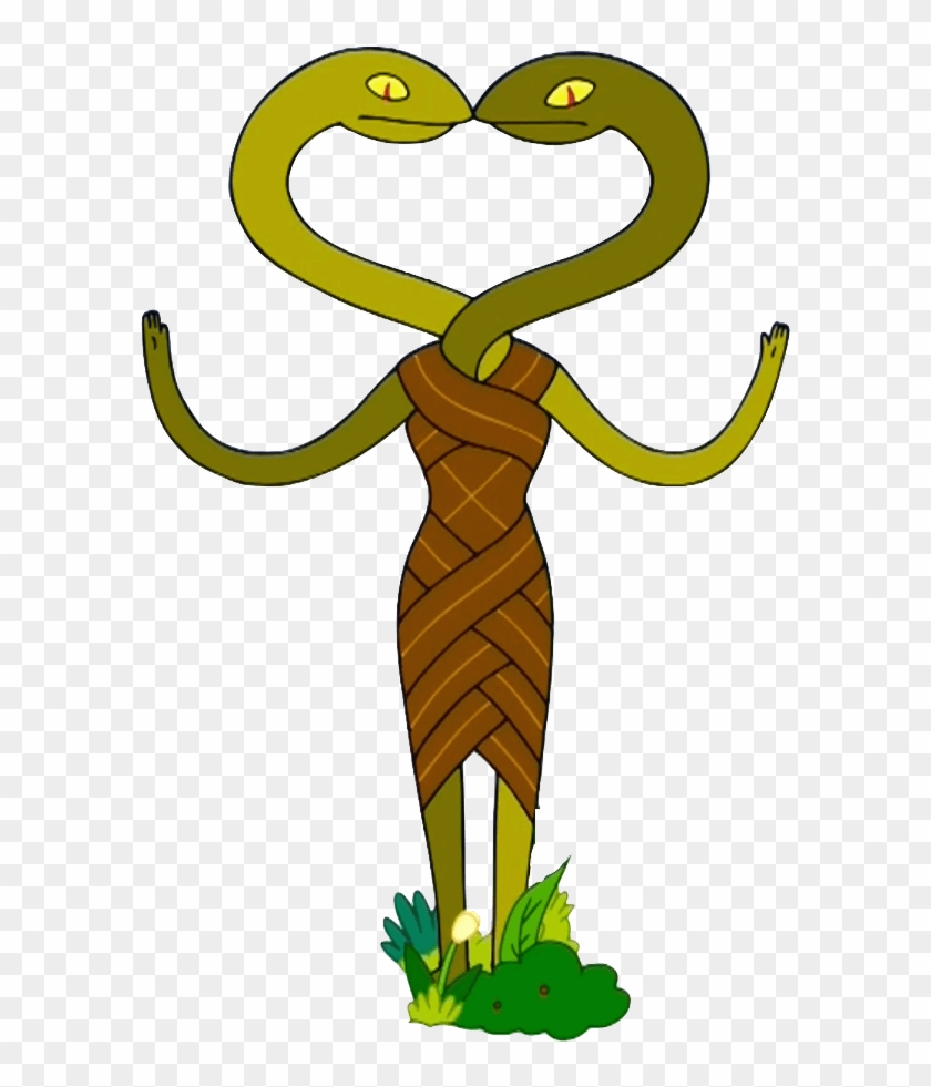 Adventure Time Life Snake Heads - Life From Adventure Time Clipart