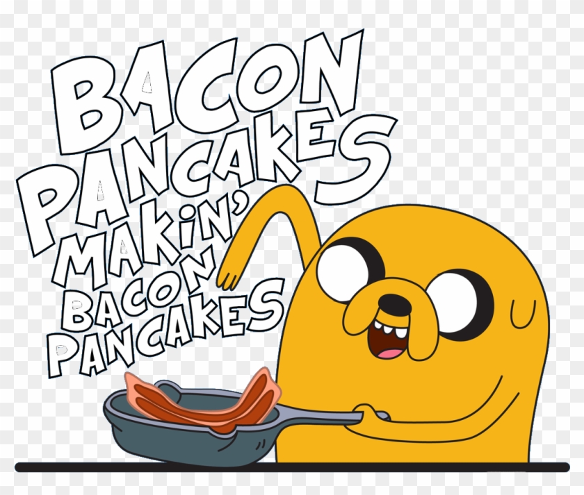 Adventure Time Clipart Family Adventure - Jake The Dog Bacon Pancakes - Png Download #2519013