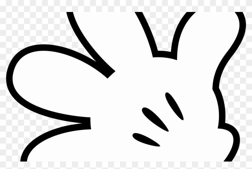 Mão Mickey Imagem Png Clipart