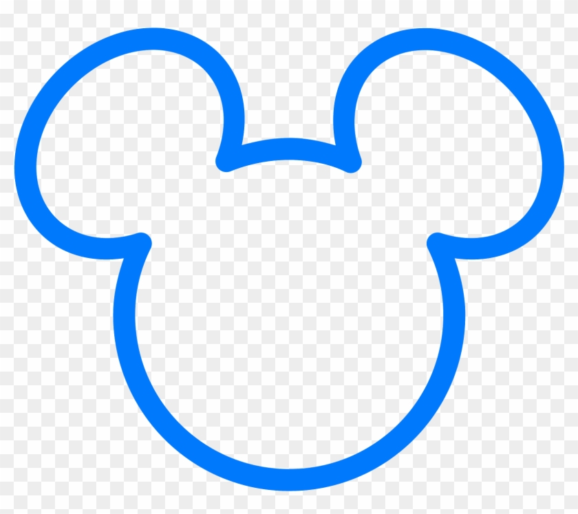 Graphic Download Line Mickey Mouse The Walt Company - Mickey Mouse Line Icon Clipart #2519648