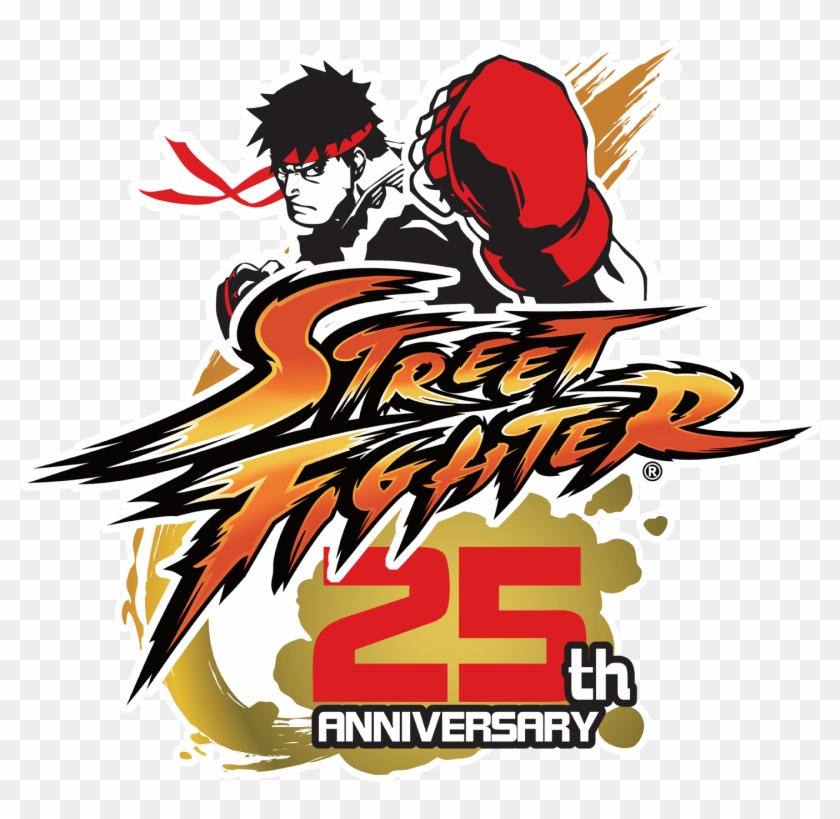 Has - Street Fighter 25th Logo Clipart