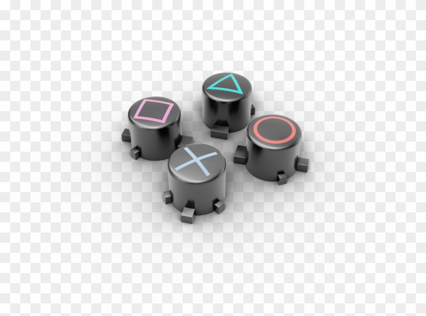 Standard Ps4 Button - Computer Speaker Clipart #2519819