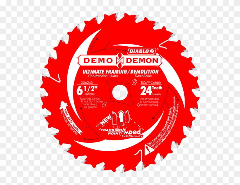 X 24 Tooth Ultimate Framing / Demolition Saw Blade - Diablo Blades Clipart