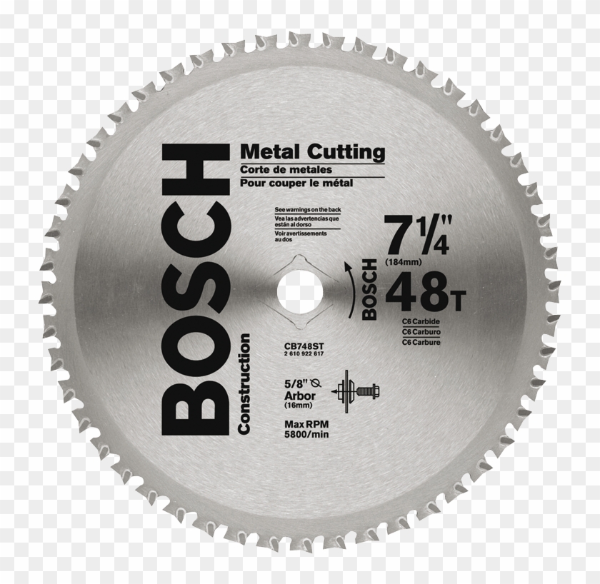 Blades Millsupplies Com Bosch - Metal Cutting Circular Saw Blade Clipart