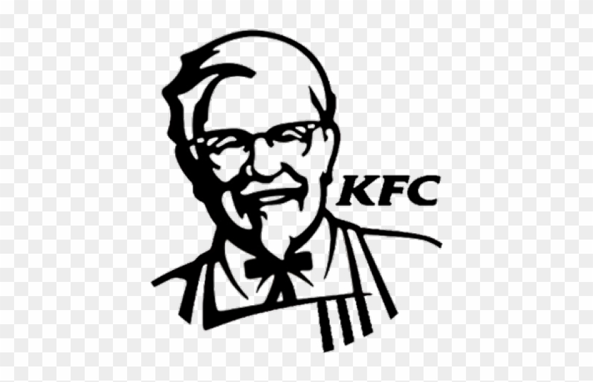 Kfc Clipart Kfc Logo - Kfc Logo Black And White - Png Download #2520612