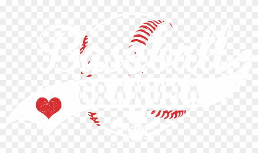 Have Fun With This Grandma I Heart Baseball T-shirt - Heart Clipart #2520937